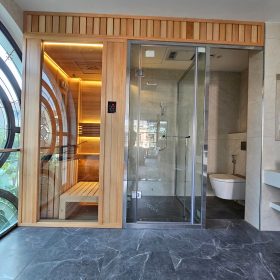 Thi công phòng xông hơi cao cấp 2026 tại Hà nội (10)