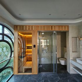 Thi công phòng xông hơi cao cấp 2026 tại Hà nội (11)