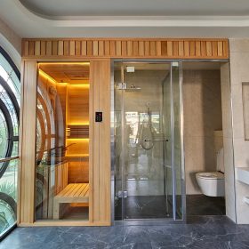 Thi công phòng xông hơi cao cấp 2026 tại Hà nội (12)