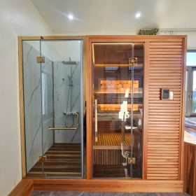 Thi công phòng xông hơi cao cấp 2026 tại Hải Dương (19)