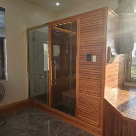 Thi công phòng xông hơi cao cấp 2026 tại Hải Dương (21)