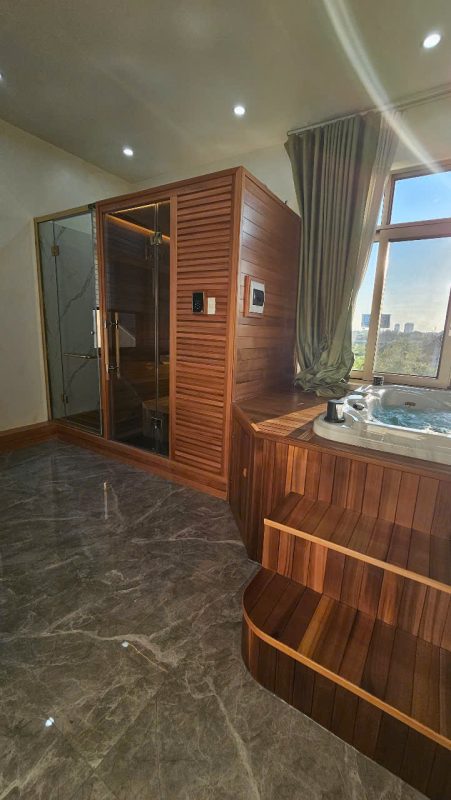 Dự Án Thi Công Phòng Xông Hơi Biệt Thự Hiện Đại Tại Hải Dương