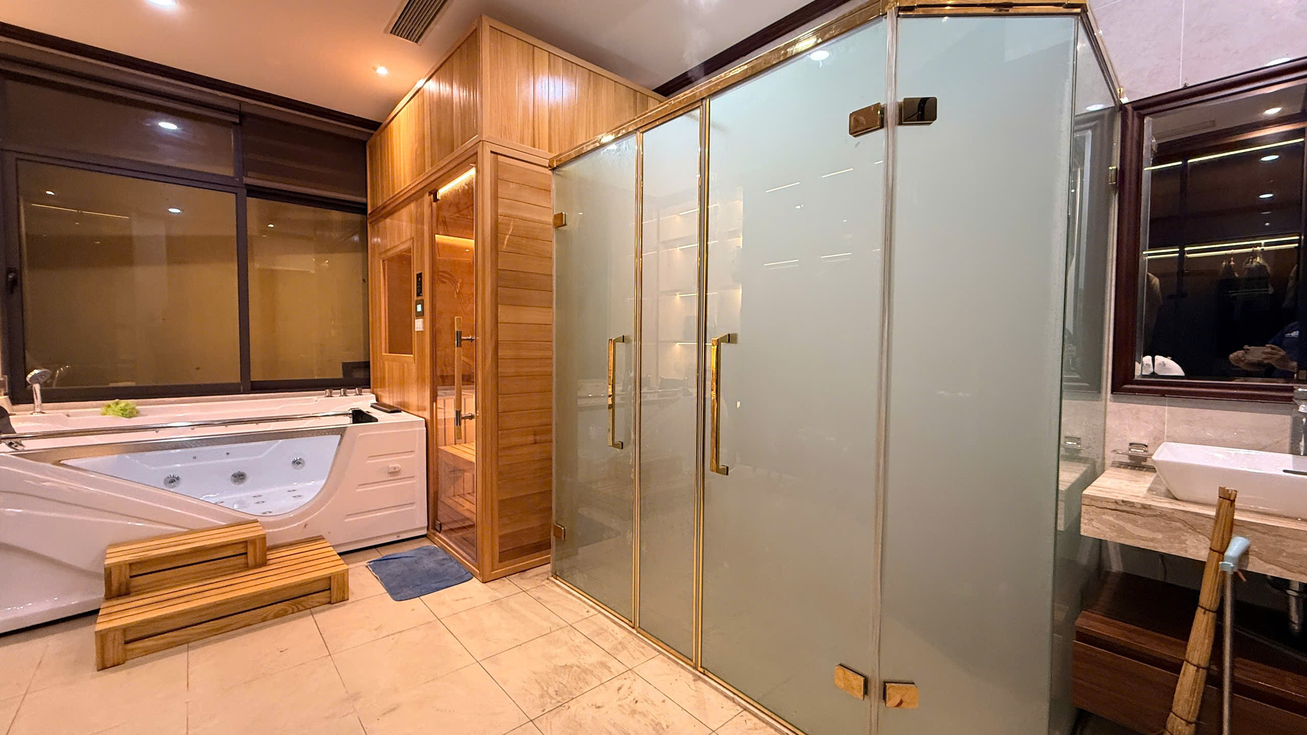 Thi công phòng xông hơi cao cấp 2026 tại Việt Nam (6)