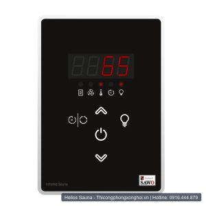 Bảng Điều Khiển Cảm Ứng Phòng Xông Hồng Ngoại SAWO Infrared 2.0 (IR-UI-V2) - Hình ảnh 1 chính hãng SAWO Phần Lan