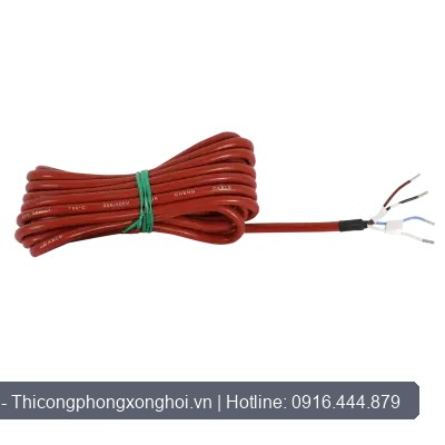 Dây cáp điện silicone chịu nhiệt SAWO Silicon Wire Dây cáp điện silicone chịu nhiệt cao SAWO Silicon Wire chuyên dụng cho phòng xông hơi