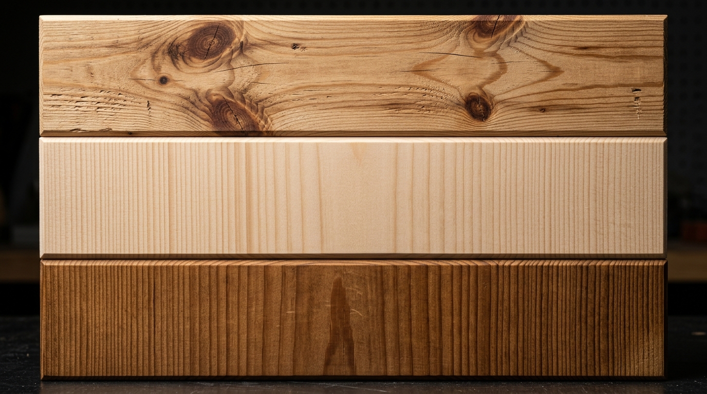 Các cấp độ phân loại gỗ thông sauna Phần Lan chuyên dụng phòng xông hơi