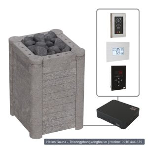 Máy Xông Hơi Khô Tạo Ẩm Ốp Đá Soapstone SAWO Nimbus Combi (NIMC-90NS / 105NS / 120NS) - Hình ảnh 1 chính hãng SAWO Phần Lan