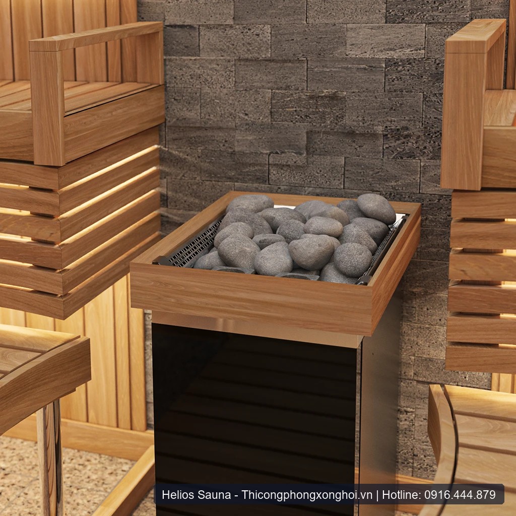 Chén đựng hương liệu đá xà phòng Soapstone của máy Sawo Combi