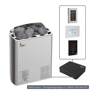 Máy Xông Hơi Khô Tạo Ẩm Mini SAWO Nordex Mini Combi (NRMC-30NS / 36NS) - Hình ảnh 2 chính hãng SAWO Phần Lan