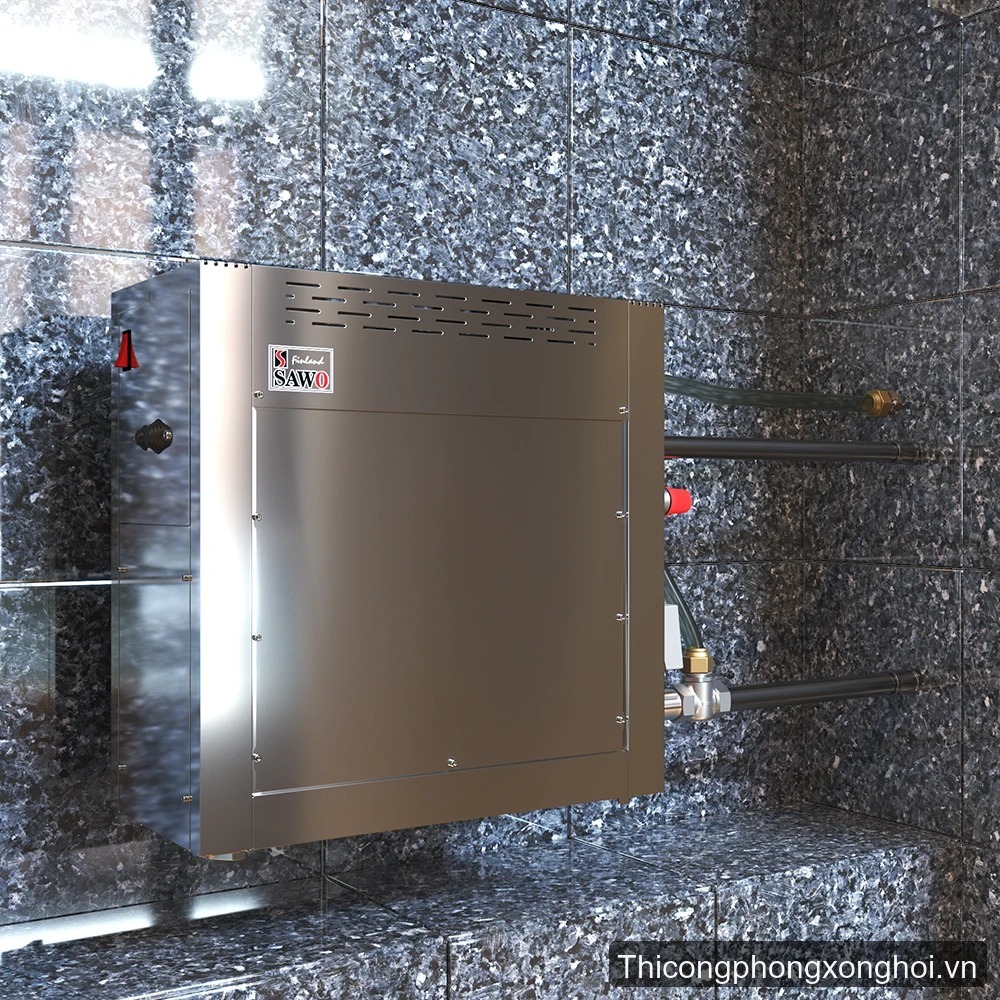Máy xông hơi ướt kinh điển SAWO STP vỏ Inox 304 chính hãng Phần Lan
