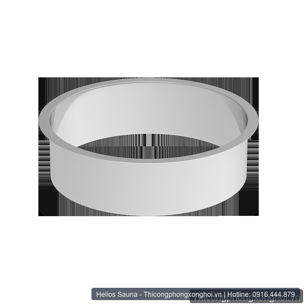 Vòng đai Inox âm ghế tích hợp máy xông hơi tháp đá SAWO Aries